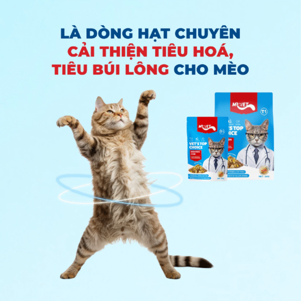 Hạt Thức Ăn Cho Mèo MRVET Toàn Diện T2 - Ảnh 7