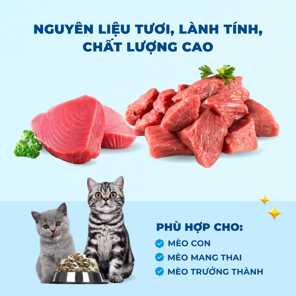 Hạt Thức Ăn Cho Mèo MRVET Toàn Diện T3 - Ảnh 4
