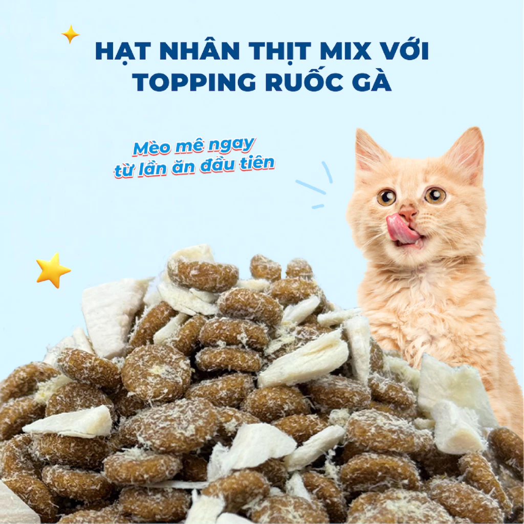 Hạt Thức Ăn Cho Mèo MRVET Toàn Diện T3 - Ảnh 5