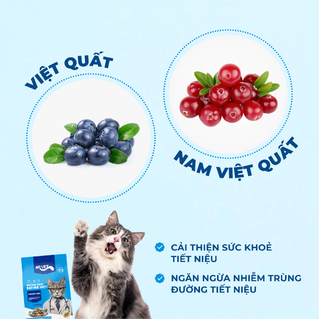 Hạt Thức Ăn Cho Mèo MRVET Toàn Diện T3 - Ảnh 7