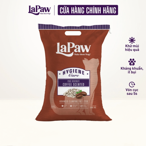 LaPaw Cát vệ sinh cho mèo đất sét tự nhiên khử mùi, vón cục, thấm hút 8L/10L/15L/20L - Ảnh 3