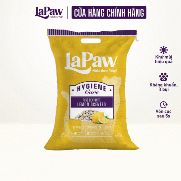 LaPaw Cát vệ sinh cho mèo đất sét tự nhiên khử mùi, vón cục, thấm hút 8L/10L/15L/20L - Ảnh 4