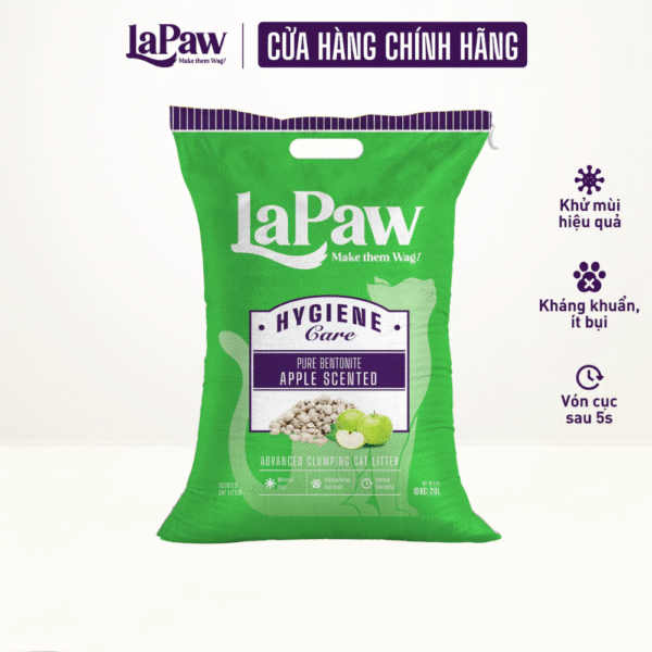 LaPaw Cát vệ sinh cho mèo đất sét tự nhiên khử mùi, vón cục, thấm hút 8L/10L/15L/20L - Ảnh 5