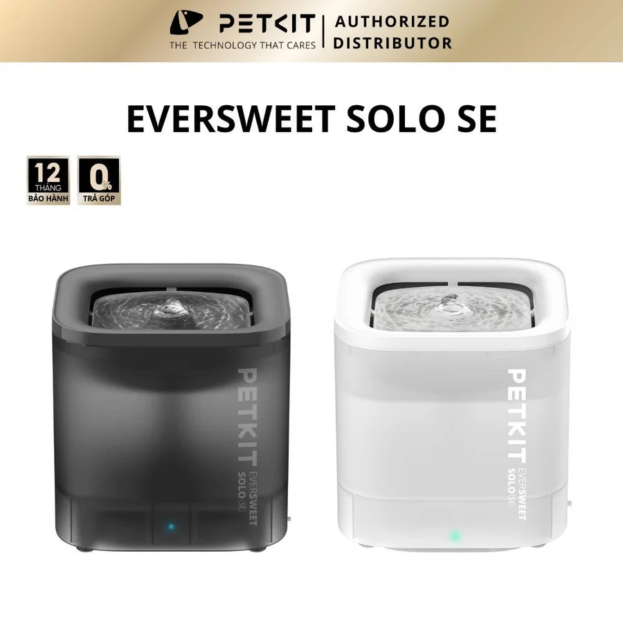 Máy Lọc Nước Bơm Không Dây Cho Chó Mèo Petkit Eversweet SOLO SE(WIRELESS PUMP)