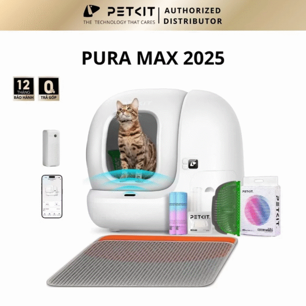 máy dọn phân mèo