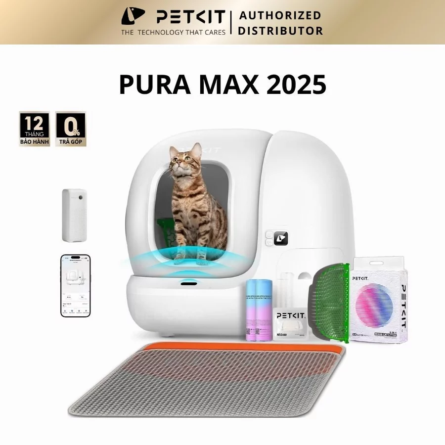 máy dọn phân mèo