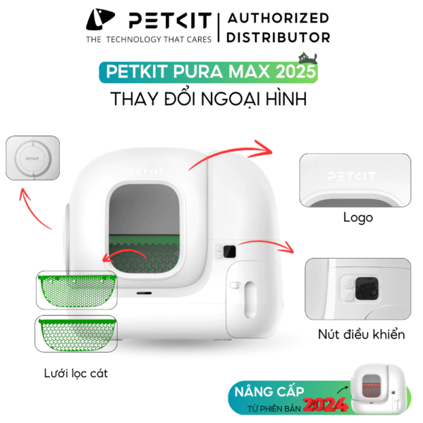 [2025] Máy Dọn Phân Mèo Petkit Pura Max Tự Động - Ảnh 7