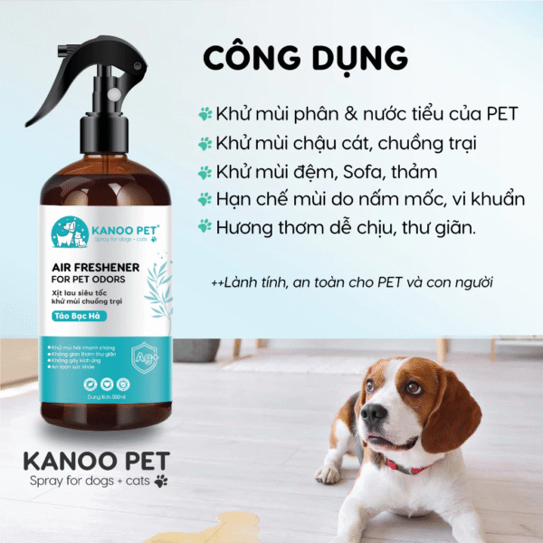 Xịt Khử Mùi Thú Cưng - Loại Bỏ Mùi Hôi 500ml - Ảnh 4